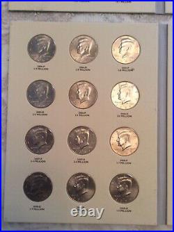 Kennedy Half Dollar Collection 1964 2021 (107 Coins) (00S50-03)