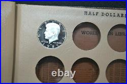 Kennedy Half Dollar Set 1964-1987 BU GEM-61 Coins SMS Silver Proofs Dansco Album