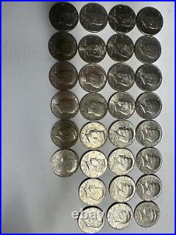 Kennedy Half Dollar, Set of 30 Coins, Uncertified, NR