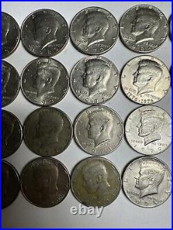 Kennedy Half Dollar, Set of 30 Coins, Uncertified, NR