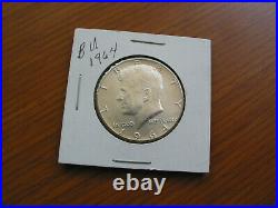 Kennedy Half Dollars 1964, 90% Silver Lot (14 Coins)