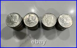 Kennedy Half Dollars 50c 1965-69 Silver 40% 80 Coins $40 Face Value