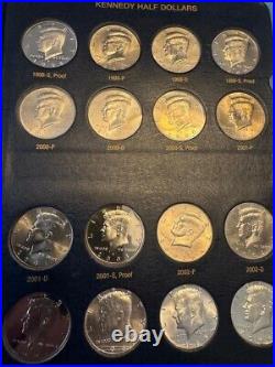 Kennedy Half Dollat Set BU P, D, & S mint proofs (Not Silver proofs 175 coins)