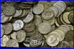 Kennedy Silver Half Dollars 1965-69 40% Silver $100 Face Value 200 Coins