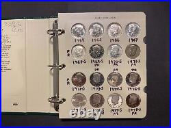 Littleton KENNEDY COMPLETE ALBUM SET 1964-2015 HALF DOLLAR SET Proofs With Silver