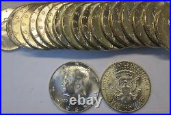 (Lot 300 Coins) Silver Kennedy Half Dollars Dated 1965-1969 40% Silver VFUNC