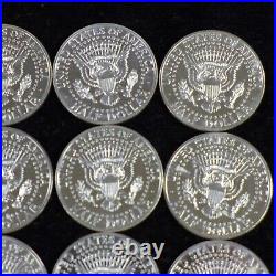 Lot of (10) 1964 Proof Accented Hair Kennedy Half's off quality, milk spots, etc