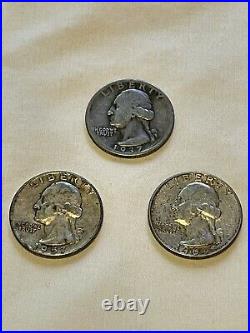 Lot of 21 U S Coins Franklin Kennedy Silver Half Dollars + Unc 2012P JFK 50 cent