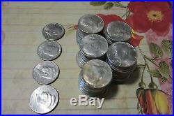 Lot of 80 US Half Dollar Kennedy 40% Silver 1965 to 2001 US Kennedy Lot 80 Coins