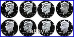 Magnificent Complete Bu Kennedy Half Dollar Collection 1964-2022p&d! 43 Proofs