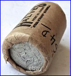 Orig Bank Wrap Roll Kennedy 90% Silver Half Dollars Unc 1964 D