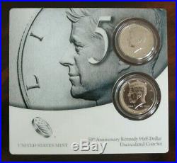 Outstanding Kennedy Half Dollar Set 222 Coins PDSW BU Proof Silver Proof & Gold