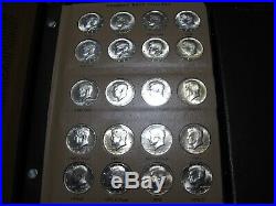PDSS GEM BU 1964-2020 Kennedy Half Dollar Complete Set 194 Coins (2 Dansco)