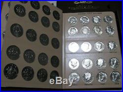 PDSS GEM BU 1964-2020 Kennedy Half Dollar Complete Set 194 Coins (2 Dansco)