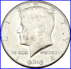 President John F. Kennedy 1964 Silver Half Dollar United States USA Coin i41999