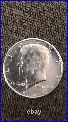 Really Nice 1964 Kennedy Half Dollars 140 Coin Lot Circulated Free Shipping