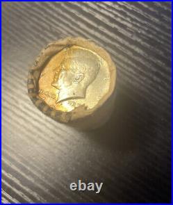 Roll Of 1966-1967 40% Kennedy Silver Half dollars AU/Unc. FULL ROLL 20 Coins