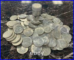 Roll of 20 1964 90% Silver Kennedy Half Dollars $10 Face Value AU/BU P&D Mixed