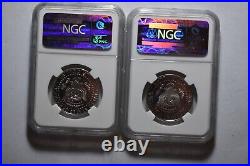 SILVER NGC PF 70 UCAM 2003 S and 2010 S Kennedy Half Dollar