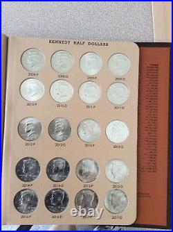 Set / Collection Kennedy Halves 1964 2018 PD complete all BU 102 coins not proof