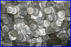 Seven Rolls 40% Silver Kennedy Half Dollars (140 Coins) Lot B24