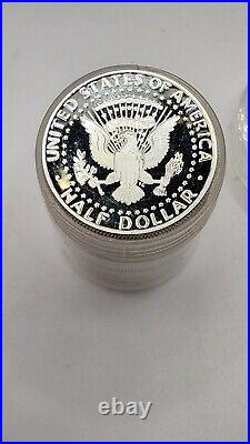 Silver Proof Half Dollar JFK Roll (20ct) Mix Date Coins in Tube