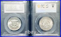 Silver half dollar 2 coins lot(Kennedy & Franklin) Lot# 19