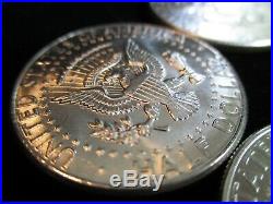 US90% Constitutional Silver 1964 Kennedy Half dollars roll coins AU BU Gold Junk
