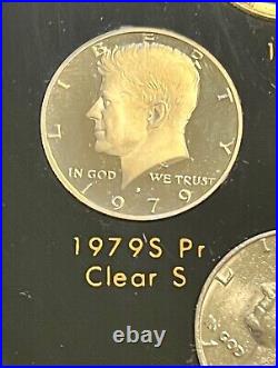 US Kennedy Silver Half Dollar 1979 to 1989 Uncirculated BU + Proofs Qty 35