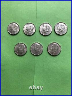 U. S. Coins- Kennedy Half Dollars. Lot of 26. Bargain Priced, Excellent to fair