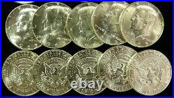 Uncirculated Roll of 20 1965 40% Silver Kennedy Half Dollar BU