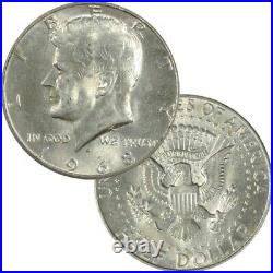 Unsearched Kennedy half dollar coin box $500 FV w $1 40% silver READ DESCRIPTION